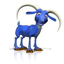 blue goat