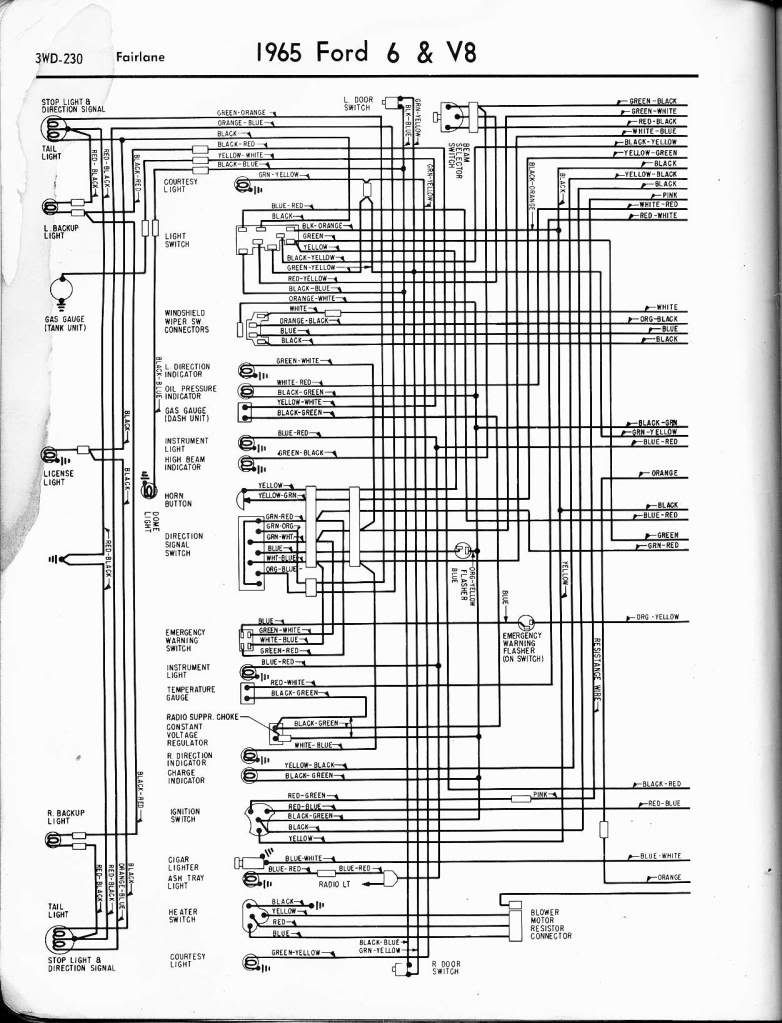 flasher location | Ford Muscle Cars Tech Forum  1962 Ford Fairlane Wiring Diagram    Ford Muscle Forums