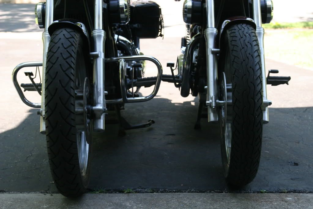 tire size comparison pics Kawasaki VN750 Forum