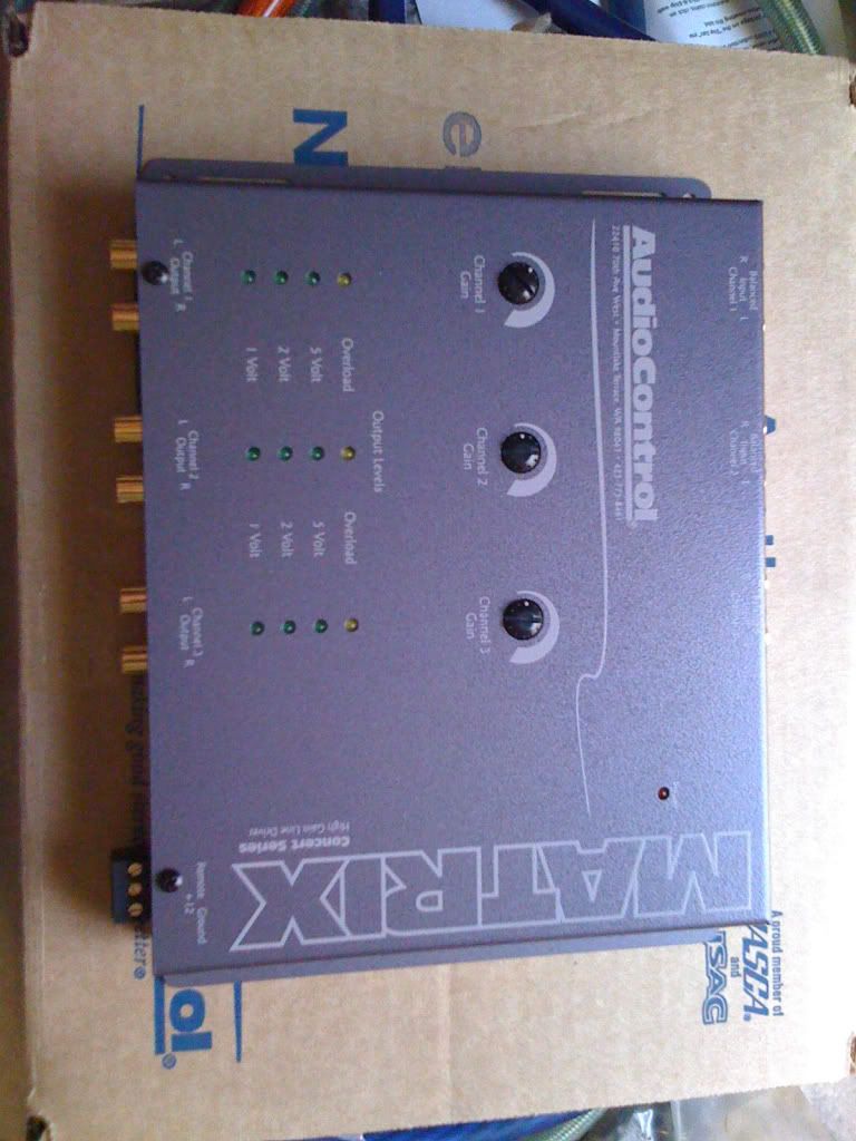 Audiocontrol Matrix 6channel line driver. Car