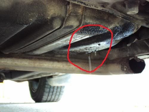 Honda prelude fuel leak #2