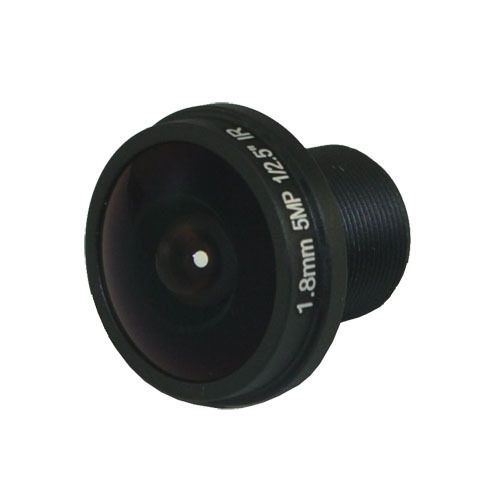 CCTV LENS 1.8mm M12 1 2.5 /"Fisheye 180 ° für CCTV Security 1080P IP Kamera