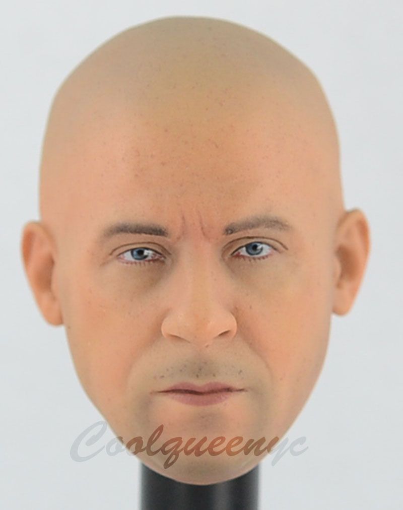 1//6 Vin Diesel Head Sculpt Dom Fast /& Furious For 12/" PHICEN Hot Toys Figure USA